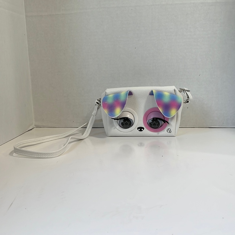 Purse Pets Rainbow pup interactive purse